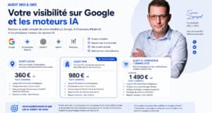 Nouveau mode IA dans Google : Audit SEO GEO de votre visibilité sur Google et les IA